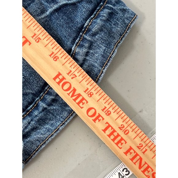 Old Navy Cropped Denim Jean Trucker Jacket Women XS Distressed Blue Chic Trendy - Picture 6 of 9